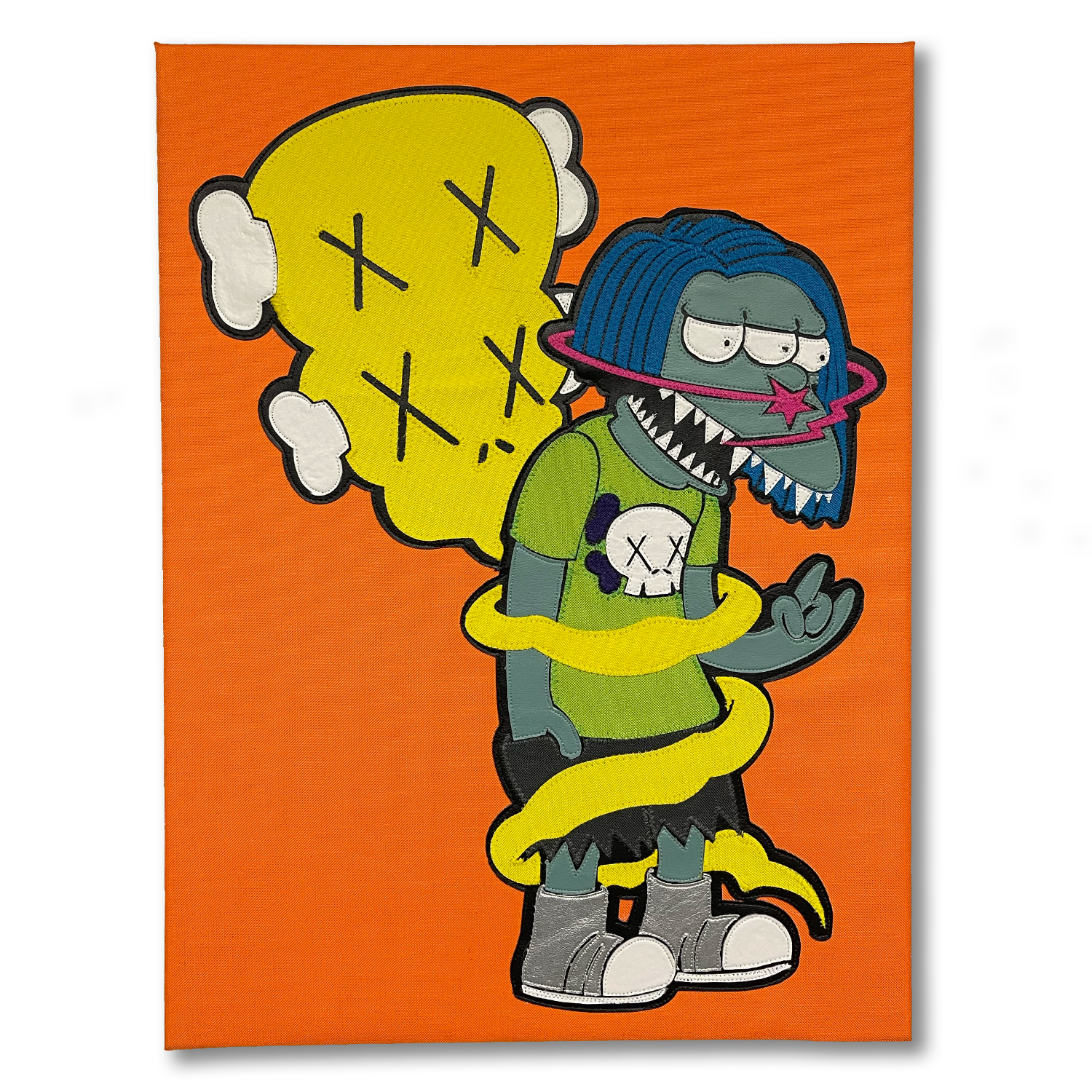 The Bully's Fabric Art #1