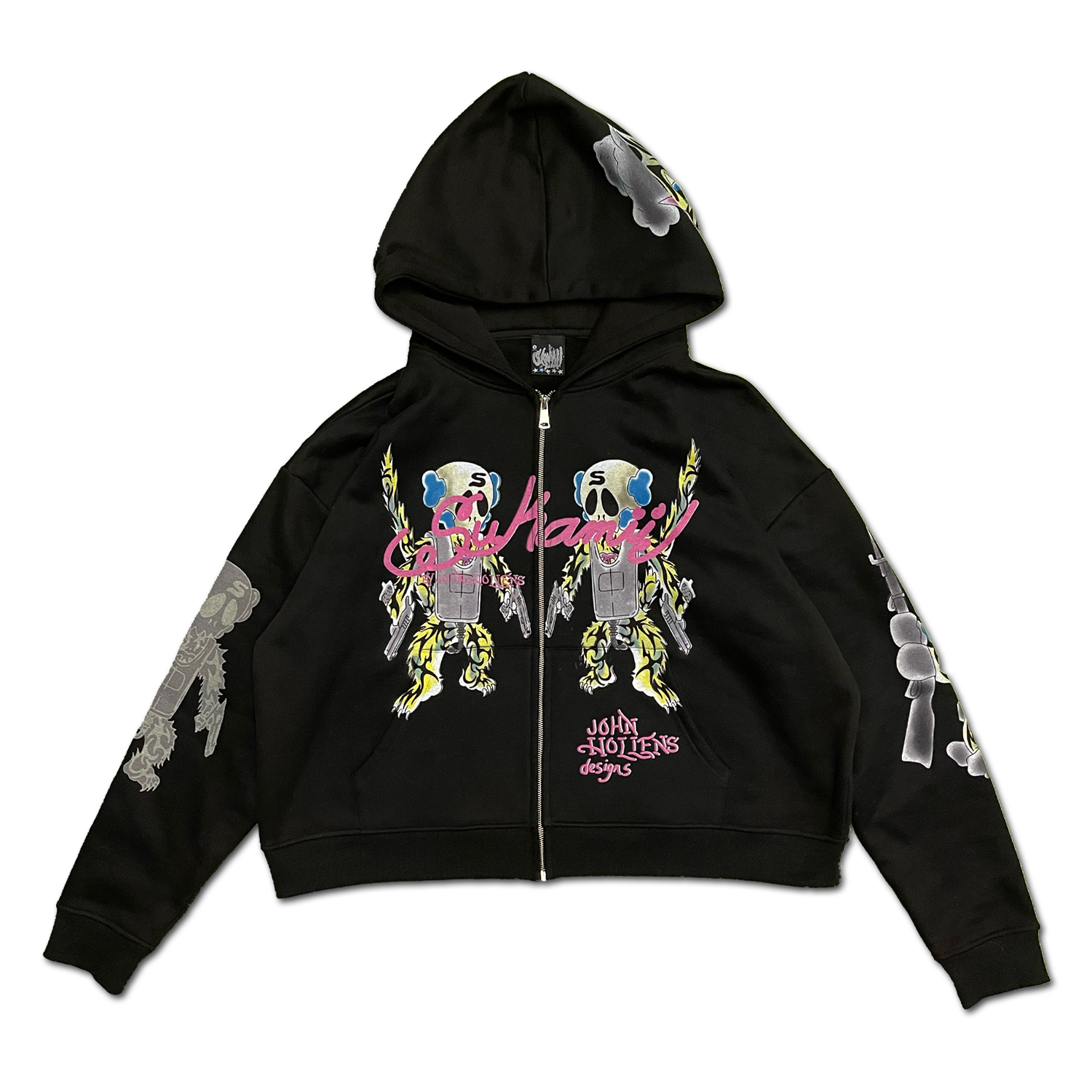 Dead Hardy Hoodie Black