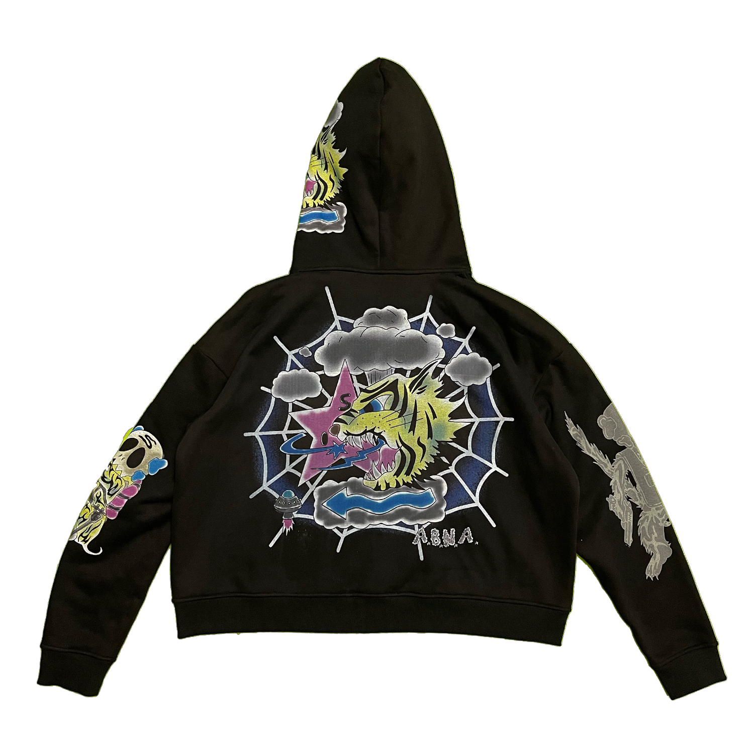 Dead Hardy Hoodie Black