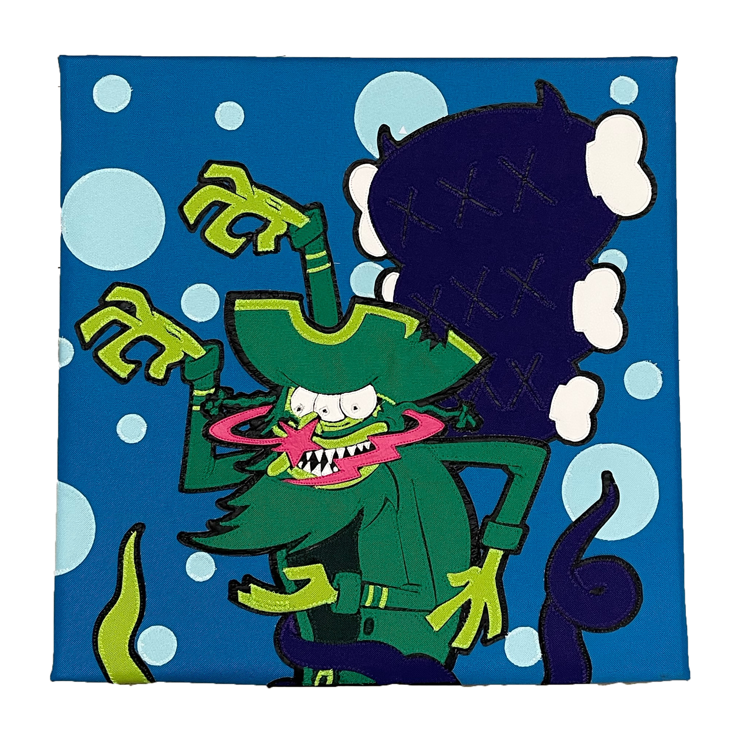 Out The Locker Fabric Art