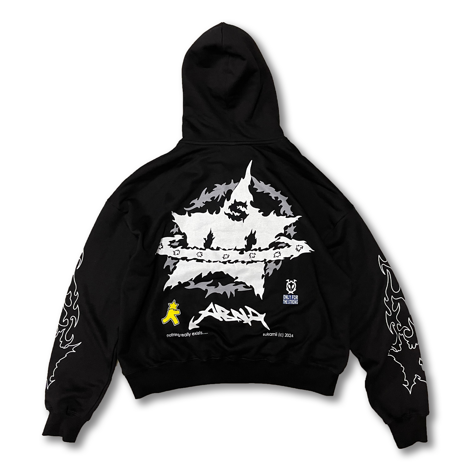 Flaming Star Hoodie