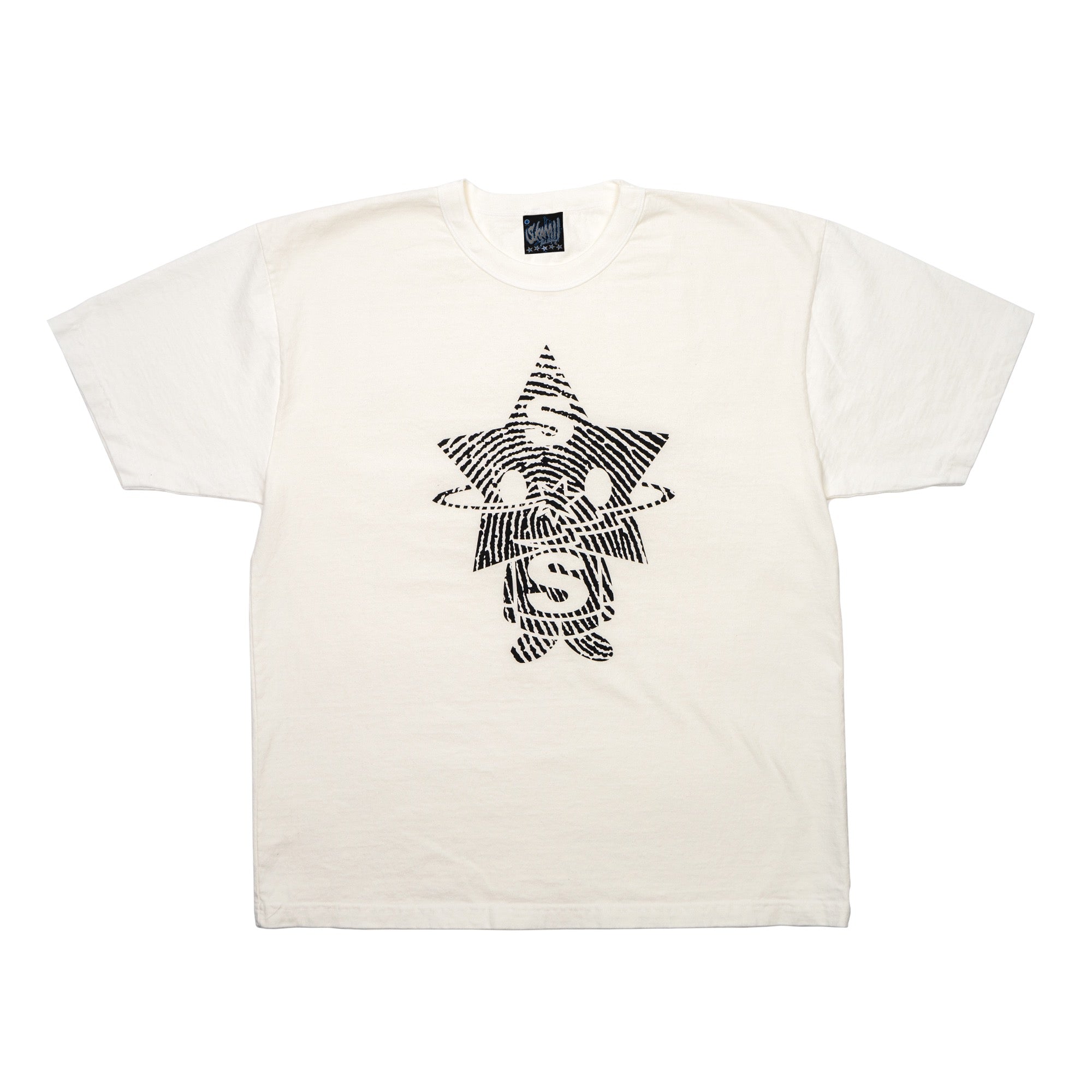 Thumbprint StarBoy Tee White