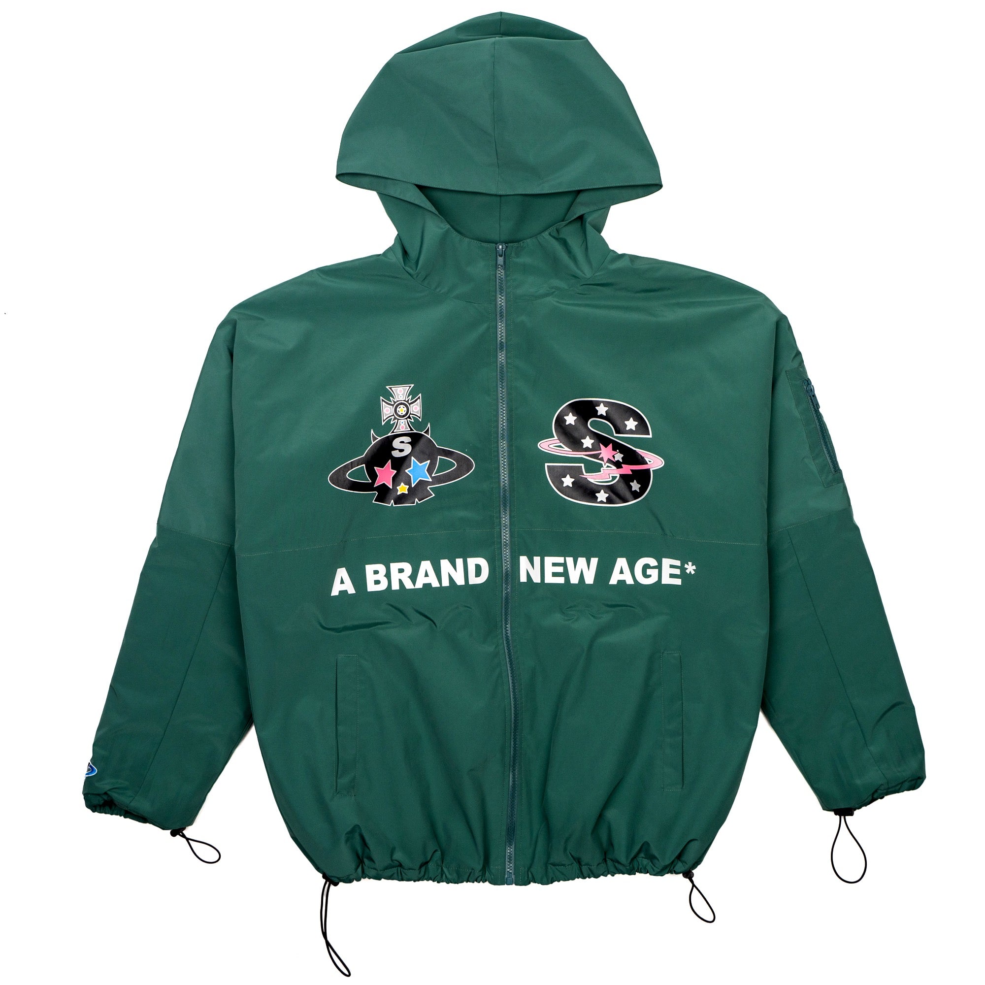 Destroy Windbreaker Green