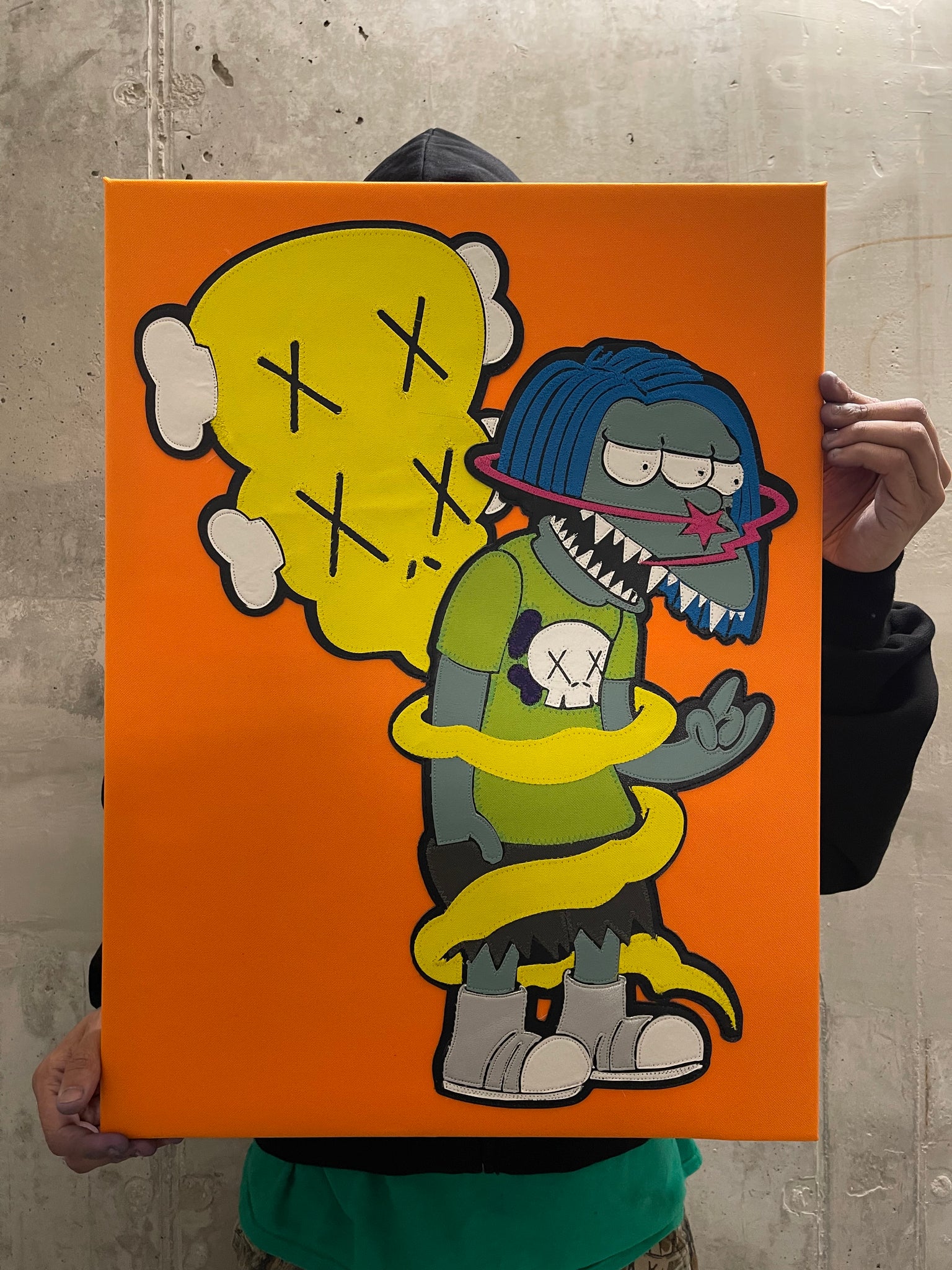 The Bully's Fabric Art #1