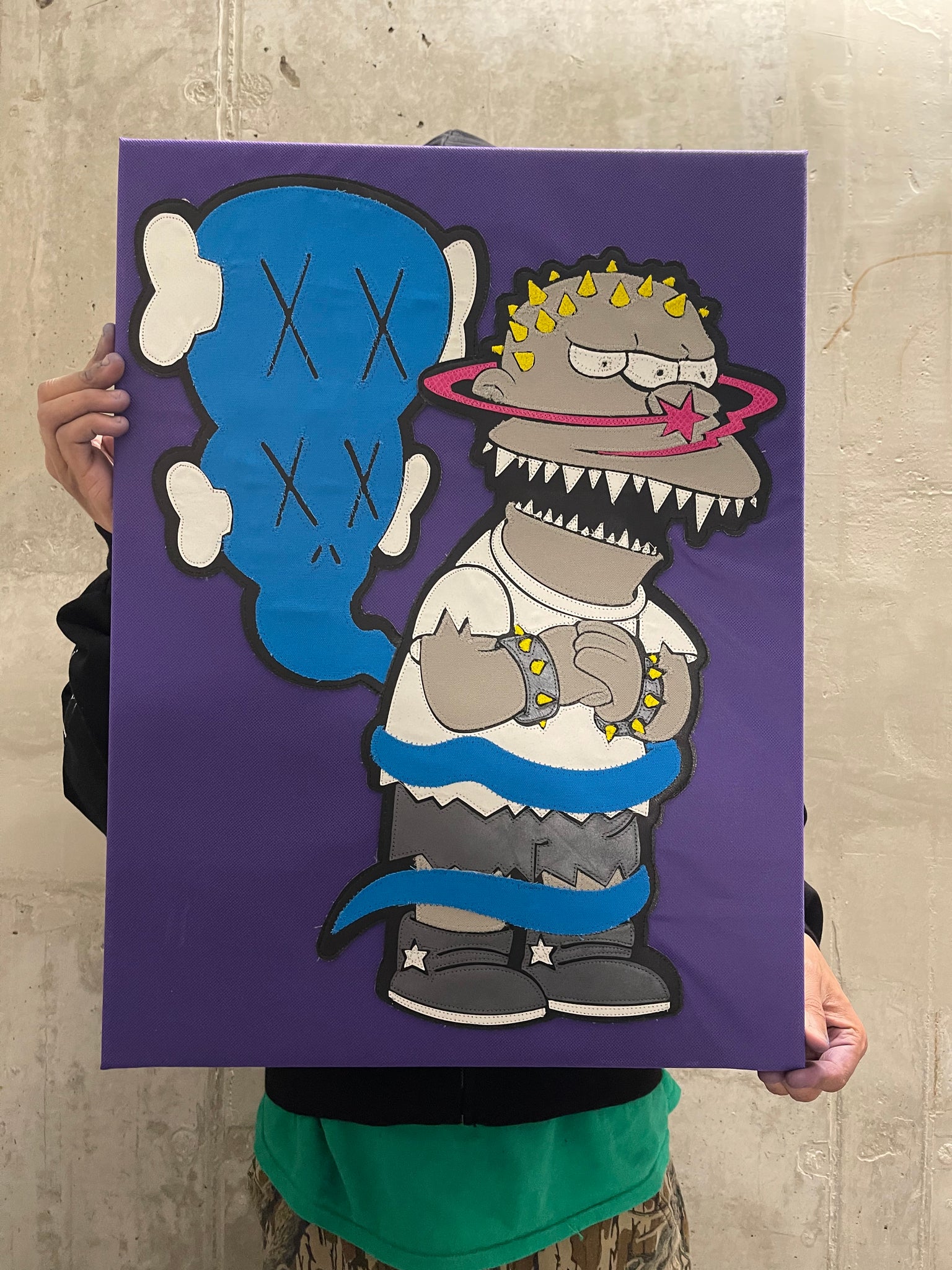 The Bully's Fabric Art #3