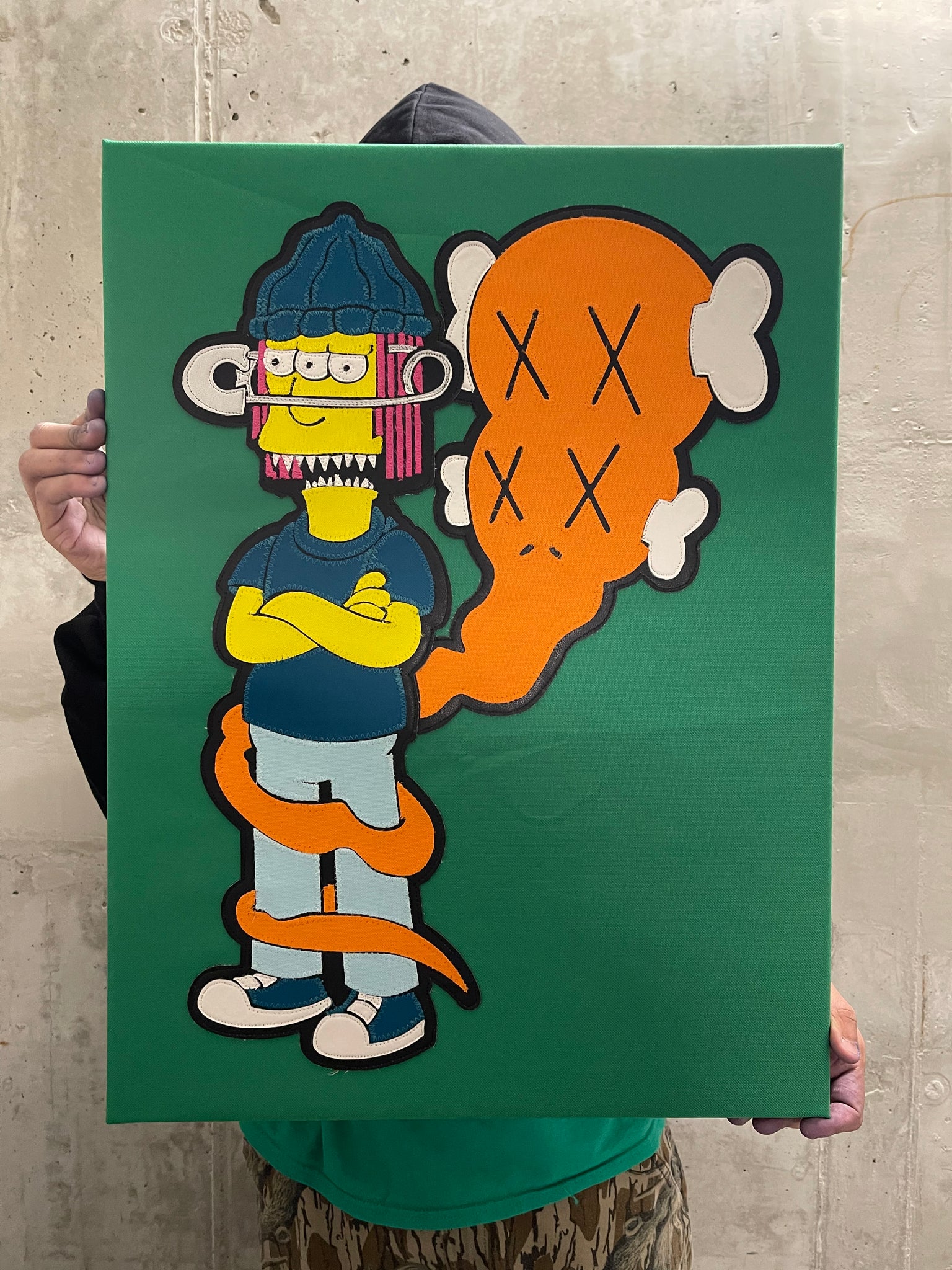 The Bully's Fabric Art #2