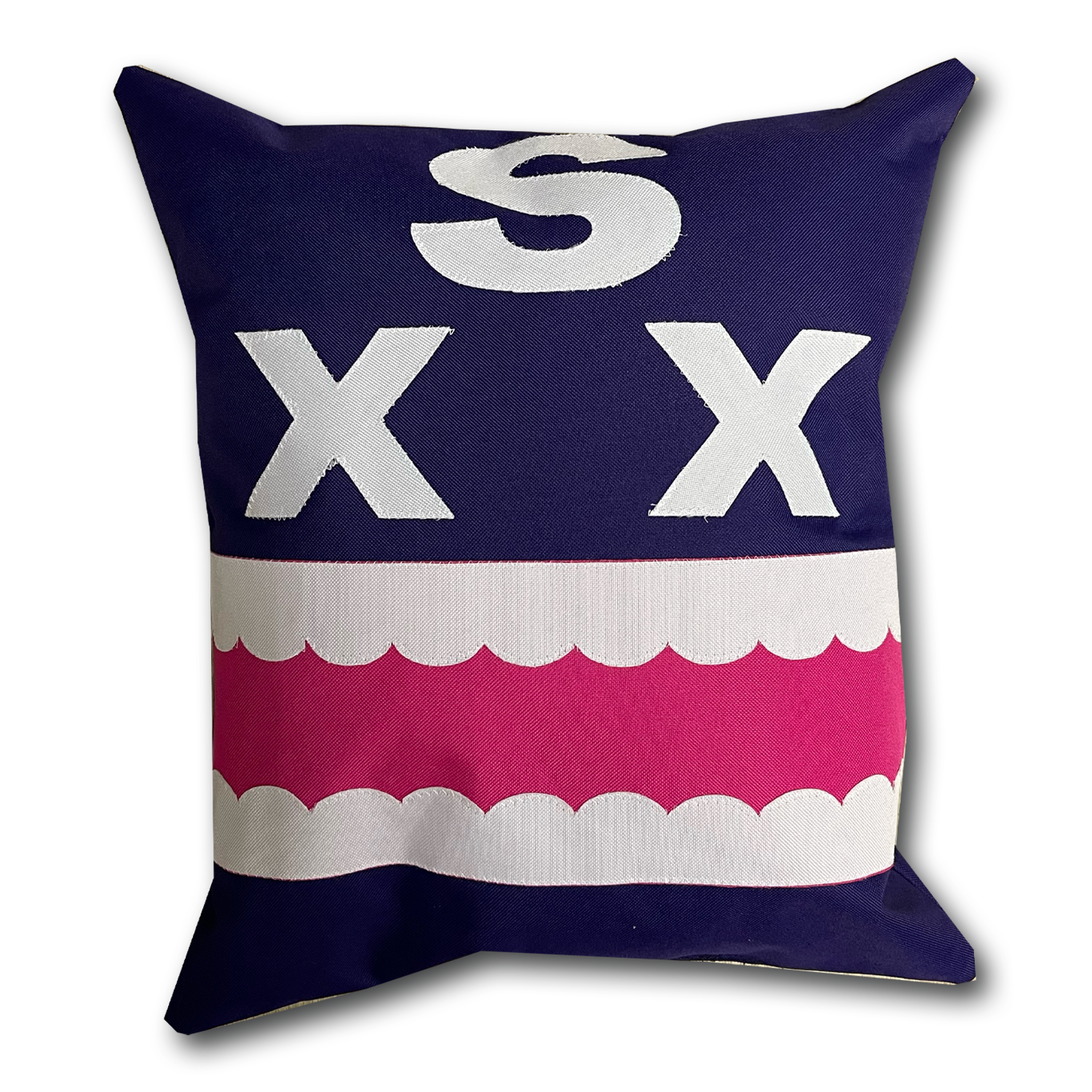 Purple Chomper Pillow