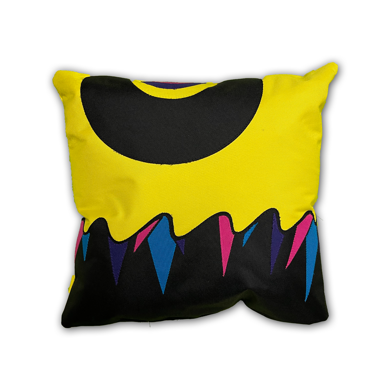 Whale Pillow Yellow