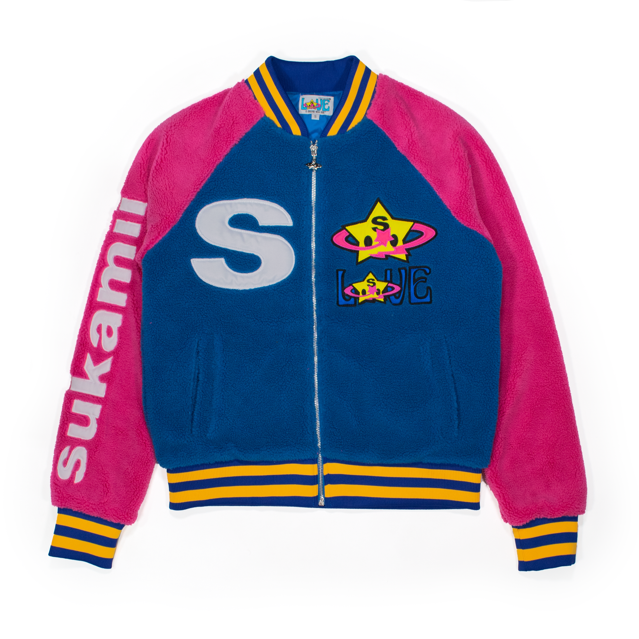 LOVE Bomber Jacket Sherpa