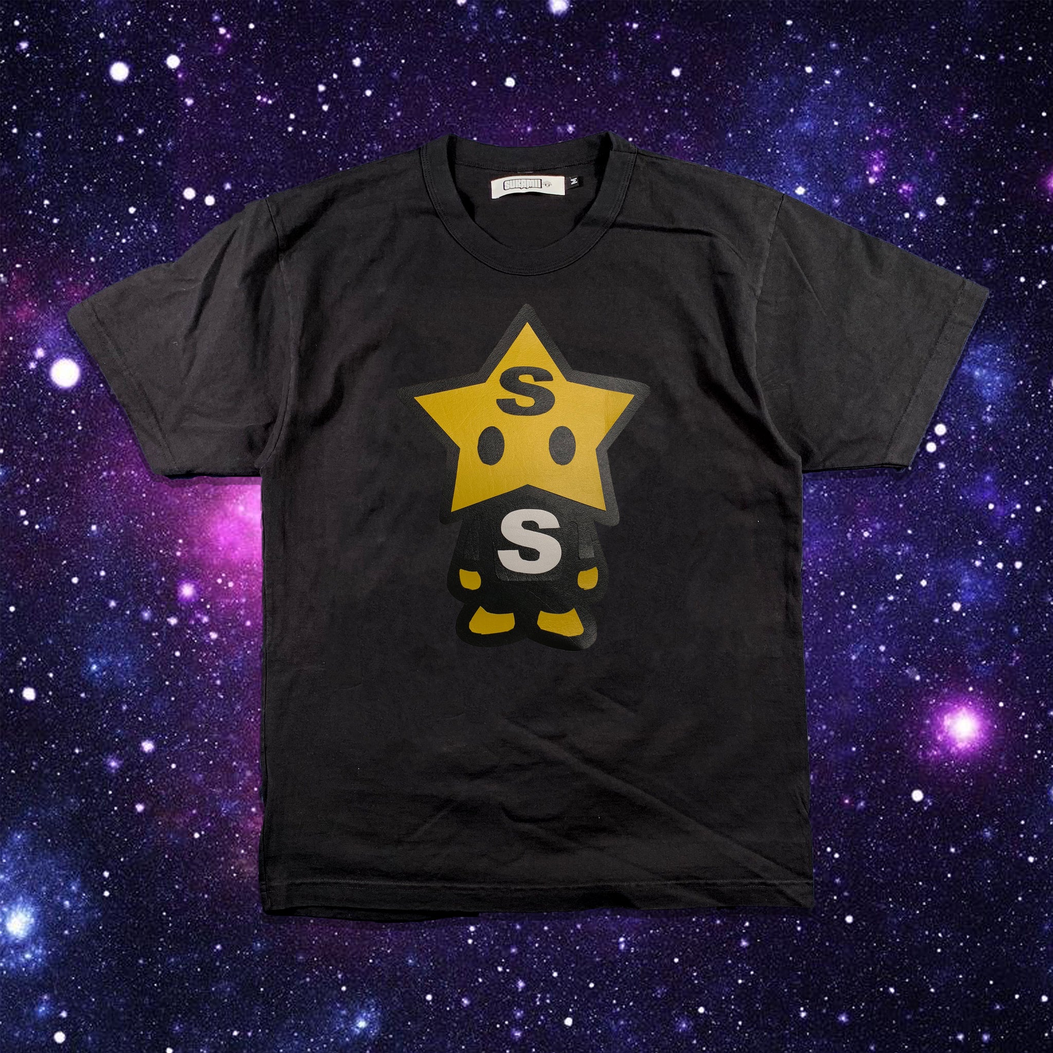 Black Leather StarBoy Tshirt