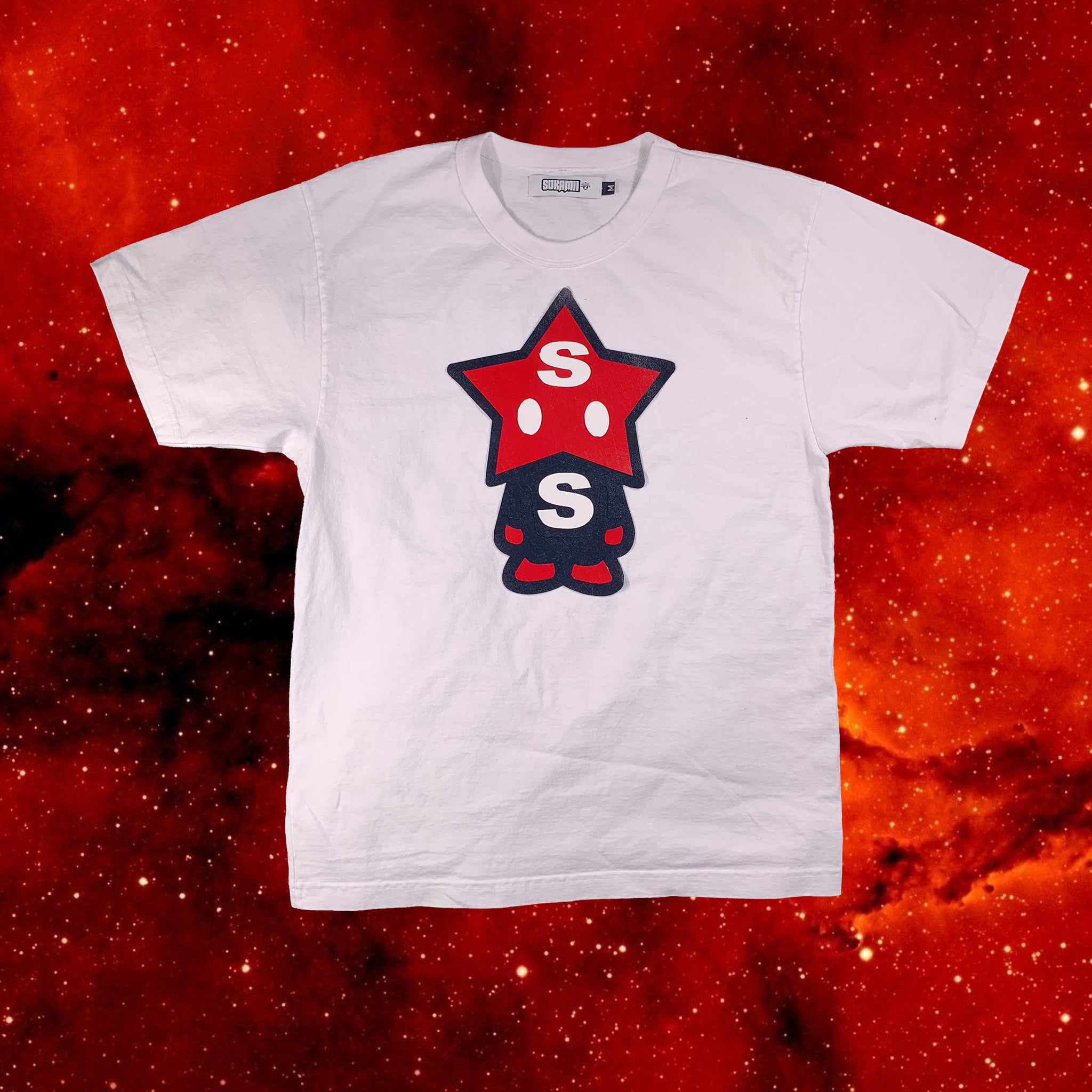 Red Leather Starboy T shirt