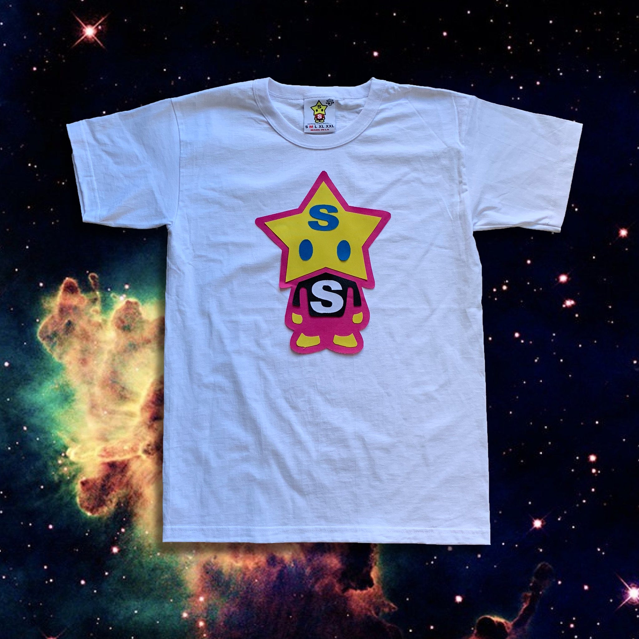 Leather Galaxy StarBoy T-shirt
