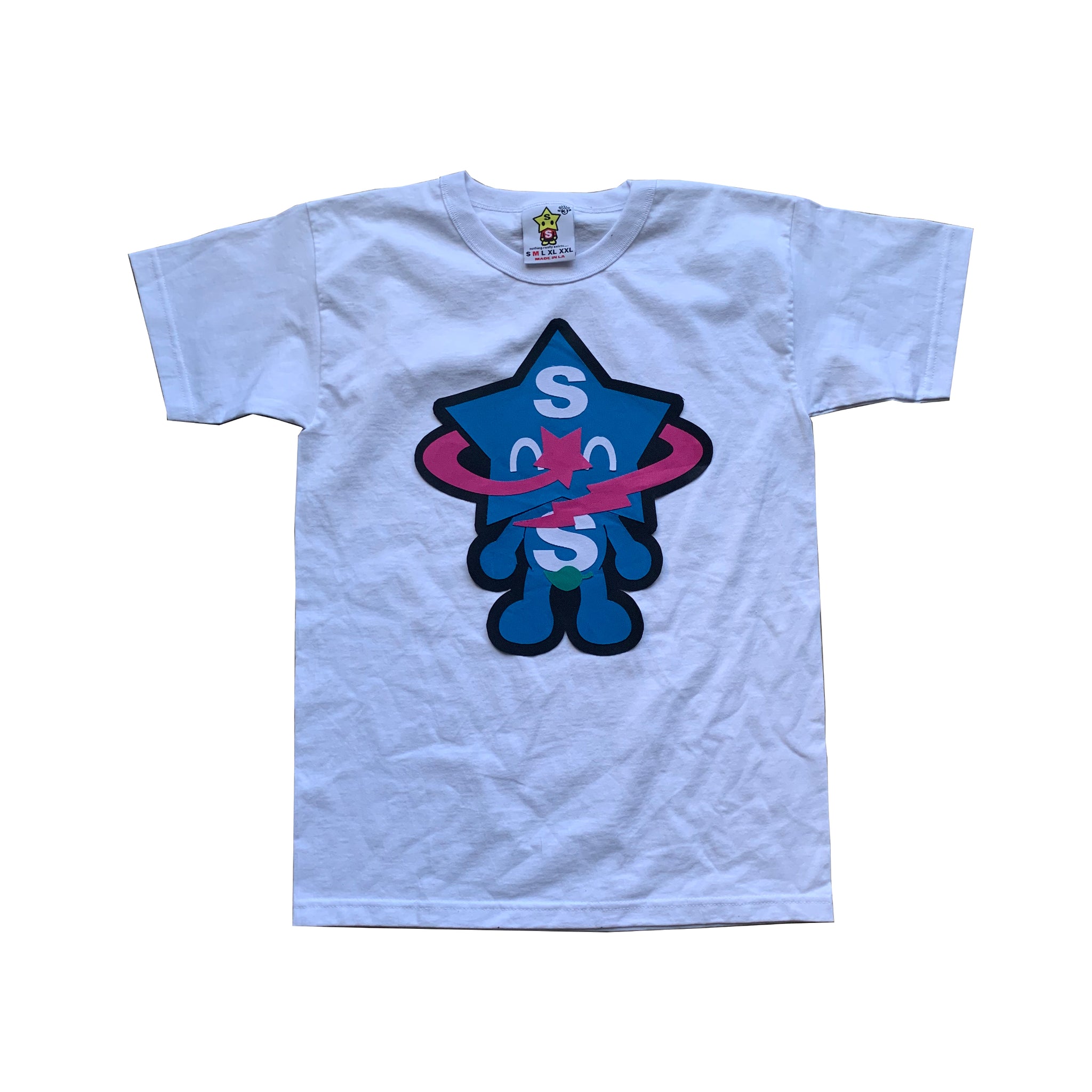 Blue Naked Star Boy T-Shirt (1/8)